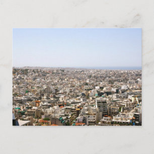 Cartão Postal Ariel View de Atenas, Cartão-postal de Grécia