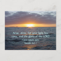 Arise Shine - Isaiah 60:1