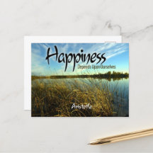 Aristóteles Inspiração Citação "Felicidade"