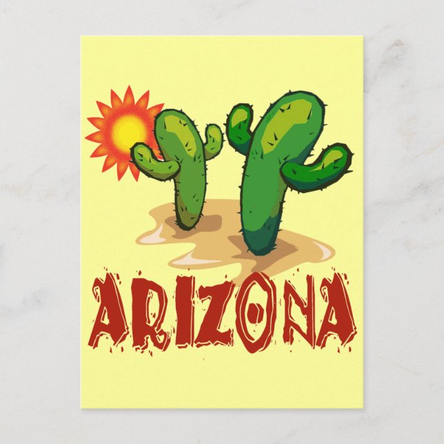 CARTÃO POSTAL ARIZONA (Frente)