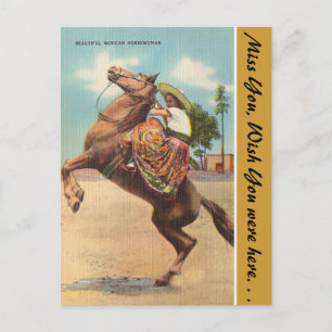 Cartão Postal Arizona, Bela Mulher-Horária Mexicana
