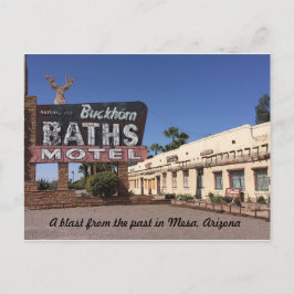 Cartão Postal Arizona - Buckhorn Motel, Mesa, AZ