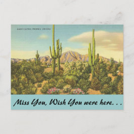 Cartão Postal Arizona, Cacto Gigante