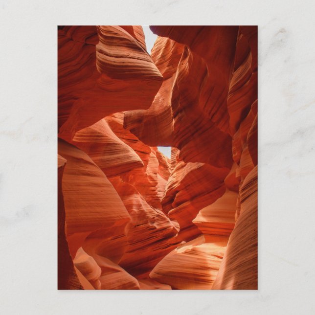 Cartão Postal Arizona de Antelope Canyon (Frente)