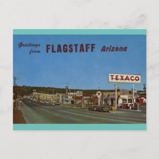 Cartão Postal Arizona DE PAVILHÃO NOS EUA HWY 66 