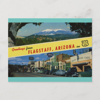 Cartão Postal Arizona DE PAVILHÃO NOS EUA HWY 66 POSTCARD
