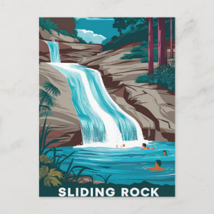 Cartão Postal Arizona do Parque Estadual do Slide Rock