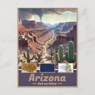 Cartão Postal Arizona Dreamscape: Surreal State