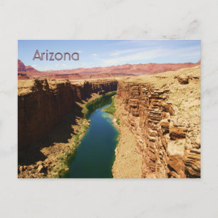 Cartão Postal Arizona Estilo de Poster de viagens - Fotografia d