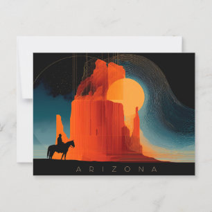 Cartão Postal Arizona, Vale do Monumento, Estilo Minimalista