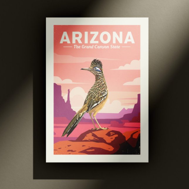 Cartão Postal Arizona Vintage (Criador carregado)