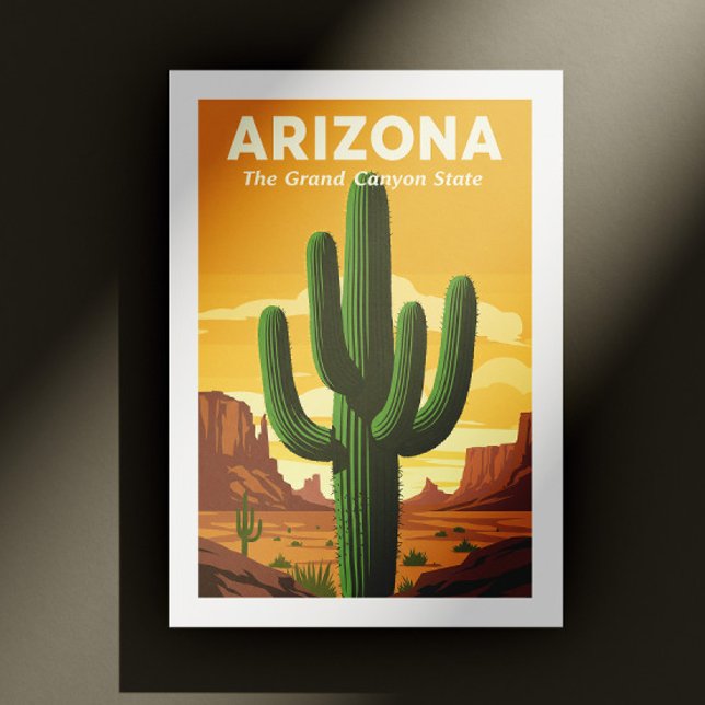 Cartão Postal Arizona Vintage (Criador carregado)