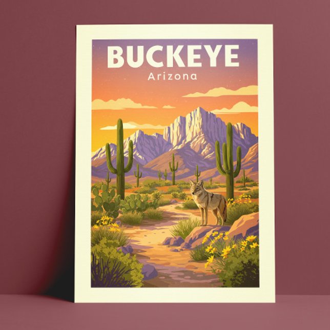 Cartão Postal Arizona Vintage Buckeye (Criador carregado)