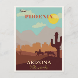 Cartão Postal Arizona Vintage Phoenix