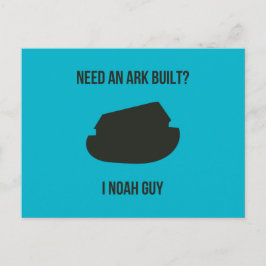 Cartão Postal Ark Christian Pun de Noah