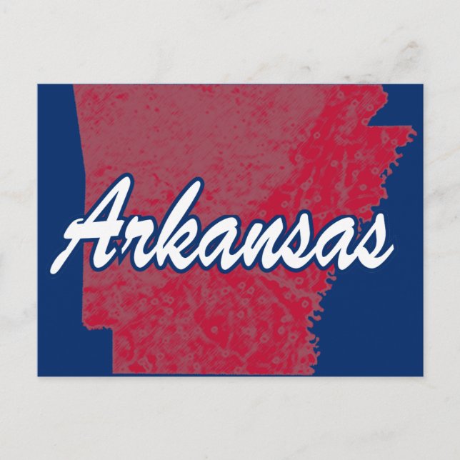 Cartão Postal Arkansas (Frente)