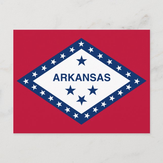 Cartão Postal Arkansas, Estados Unidos (Frente)