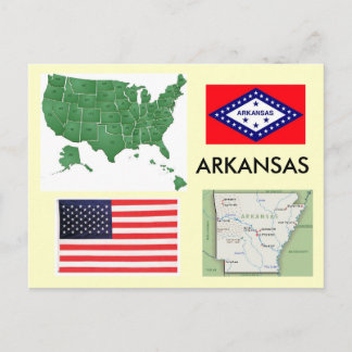 Cartão Postal Arkansas, EUA