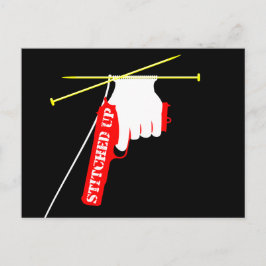 Cartão Postal Arma Com Ponta