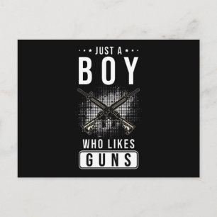 Cartão Postal Arma de Arma do Marksman