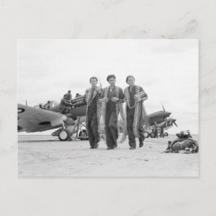 Cartão Postal Armado aos dentes, anos 40