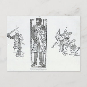 Cartão Postal Armadura do século XIII