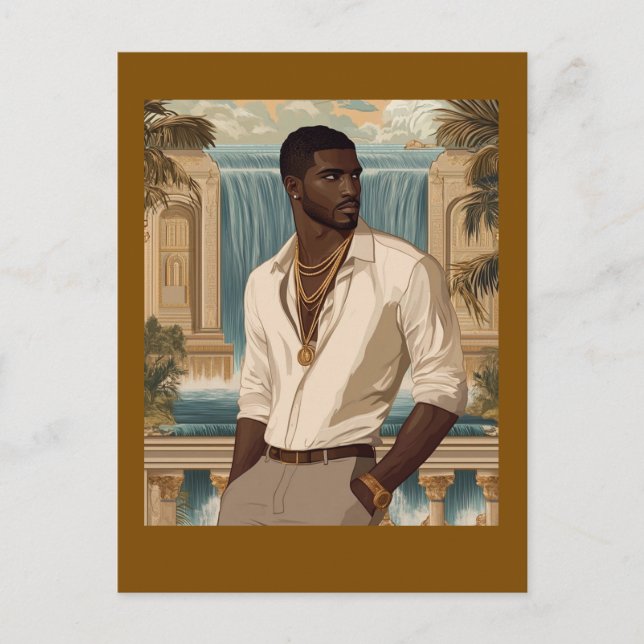 CARTÃO POSTAL ARMANA MEN #1 (Frente)