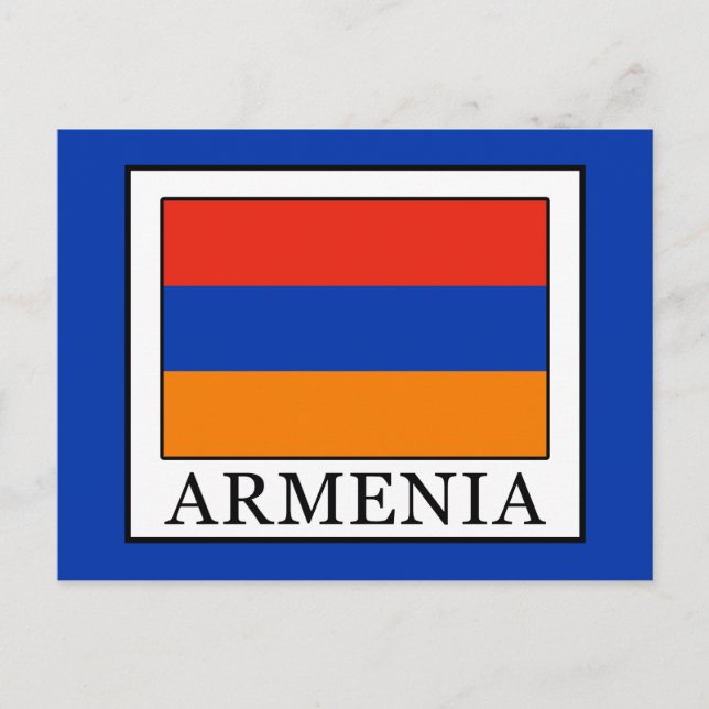 Cartão Postal Arménia (Frente)