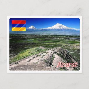 Cartão Postal Armênia - Monte Ararat -