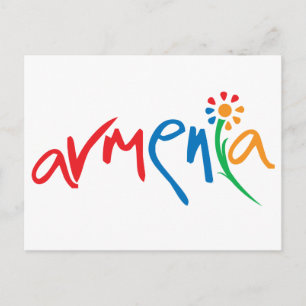 Cartão Postal Armenian Official Logo