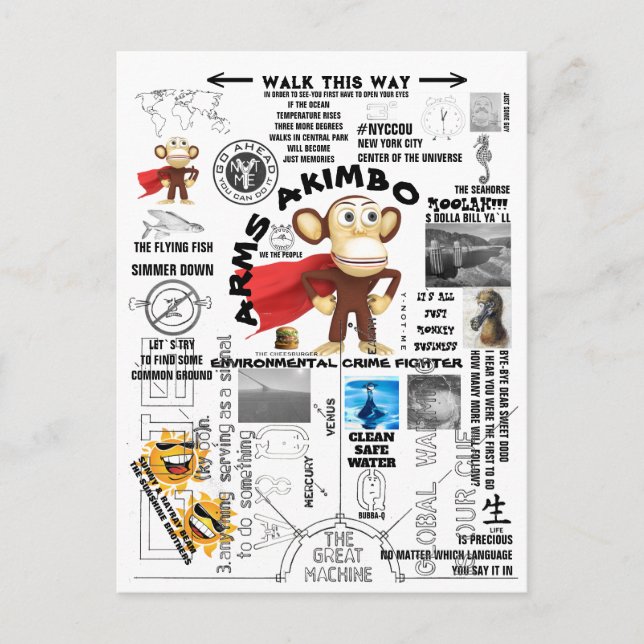 CARTÃO POSTAL ARMSAKIMBO 2 (Frente)