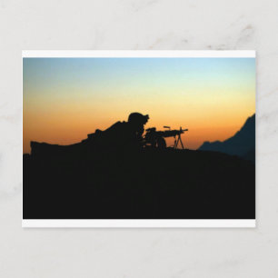 CARTÃO POSTAL ARMY SNIPER