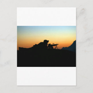 CARTÃO POSTAL ARMY SNIPER