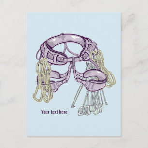 Cartão Postal Arnês e equipamento para trepagem