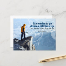 Arnold Bennett Inspirational Cote "Visão superior"