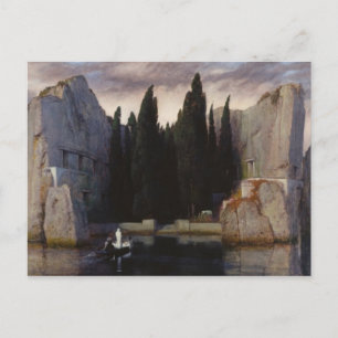 Cartão Postal Arnold Böcklin - A Ilha dos Mortos