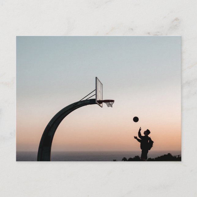 Cartão Postal Aro Basket Hoop (Frente)