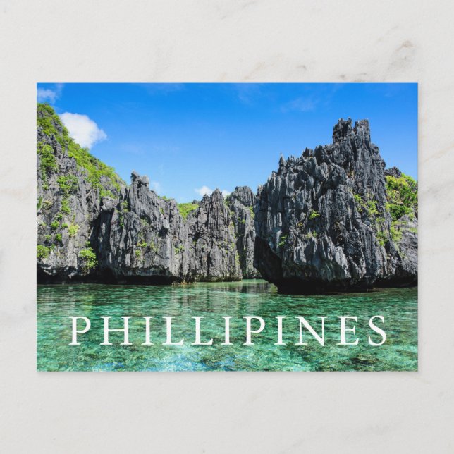 Cartão Postal Arquipélago de Bacuit (Frente)