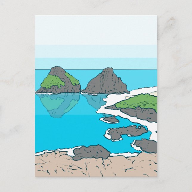 Cartão Postal Arquipélago de Fernando de Noronha - Brasil (Frente)