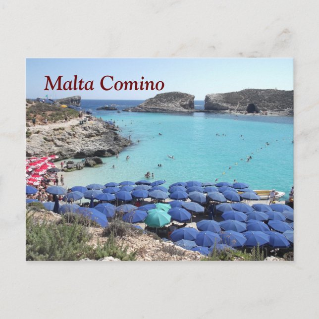 Cartão Postal Arquipélago de Malta (Frente)