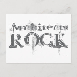 Cartão Postal Arquitetos Rock