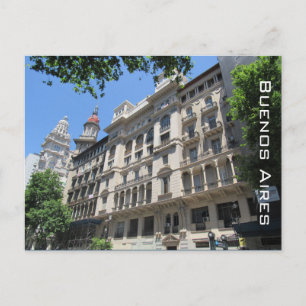Cartão Postal arquitetura buenos aires