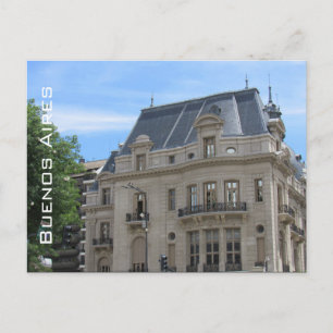 Cartão Postal arquitetura Buenos aires clássica