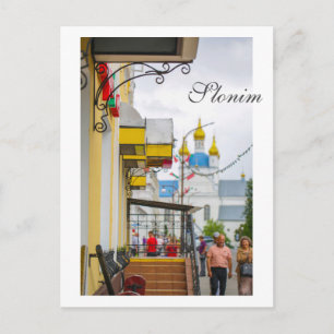 Cartão Postal Arquitetura da Cidade da Bielorrússia Slonim