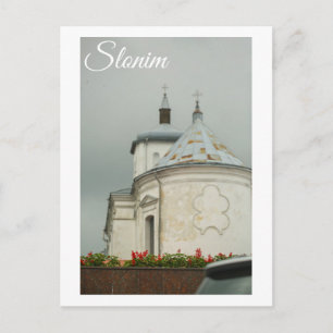 Cartão Postal Arquitetura da Cidade de Slonim Belarus Igreja