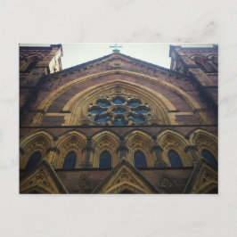 Cartão Postal Arquitetura da Igreja Católica do Lower Manhattan