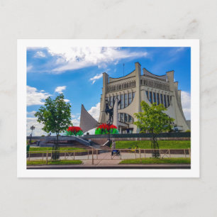 Cartão Postal Arquitetura da Vista da Cidade de Grodno na Bielor