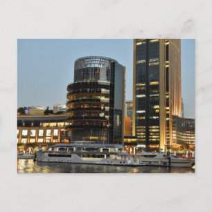 Cartão Postal Arquitetura de Dubai à noite