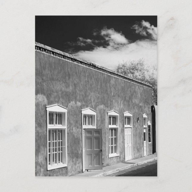 Cartão Postal Arquitetura de estilo territorial, Papais noeis Fe (Frente)