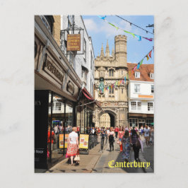 Cartão Postal Arquitetura em Canterbury, Kent, Inglaterra